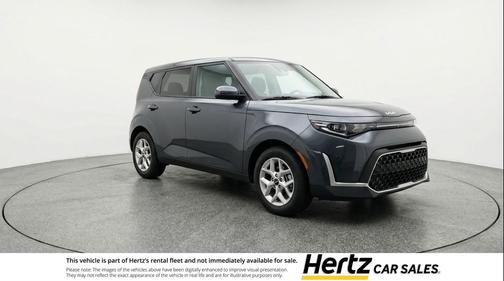 Gravity Gray 2025 Kia Soul LX