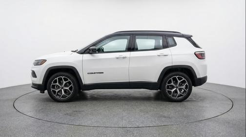 Bright White Clearcoat 2025 Jeep Compass Limited