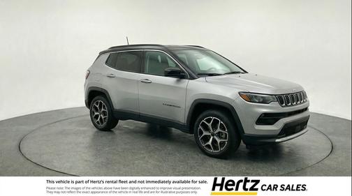 Silver Zynith Metallic Clearcoat 2025 Jeep Compass Limited