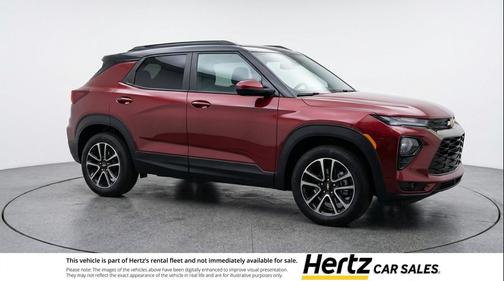 Crimson Metallic 2025 Chevrolet Trailblazer LT