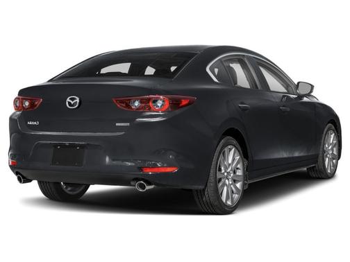 Jet Black Mica 2025 Mazda Mazda3 FWD w/Preferred Package