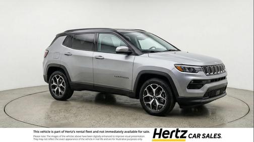 Silver Zynith Metallic Clearcoat 2025 Jeep Compass Limited