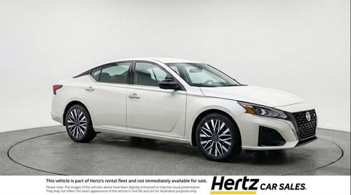 Glacier White 2025 Nissan Altima SV FWD