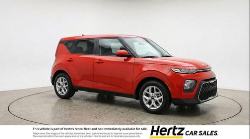 Inferno Red 2025 Kia Soul LX