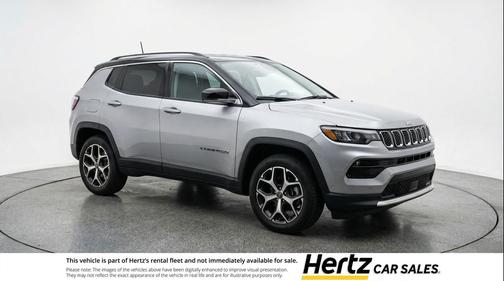 Silver Zynith Metallic Clearcoat 2025 Jeep Compass Limited