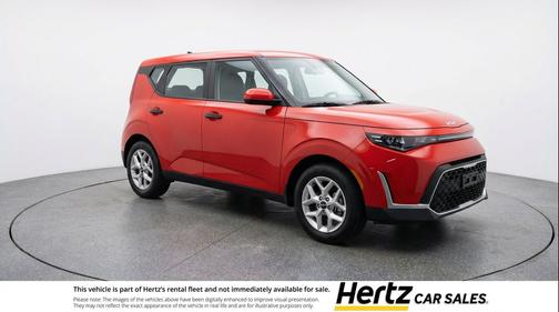 Inferno Red 2025 Kia Soul LX