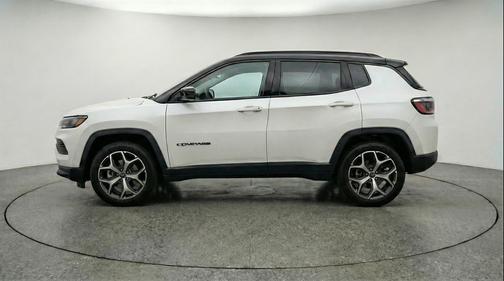 Bright White Clearcoat 2025 Jeep Compass Limited