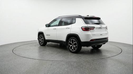 Bright White Clearcoat 2025 Jeep Compass Limited