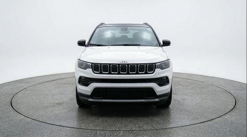 Bright White Clearcoat 2025 Jeep Compass Limited