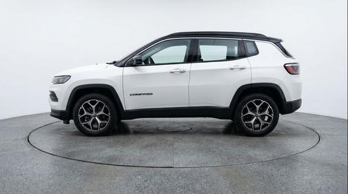 Bright White Clearcoat 2025 Jeep Compass Limited