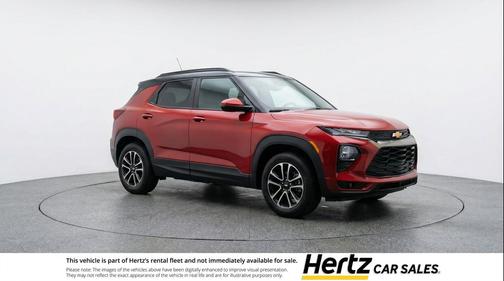 Crimson Metallic 2025 Chevrolet Trailblazer LT
