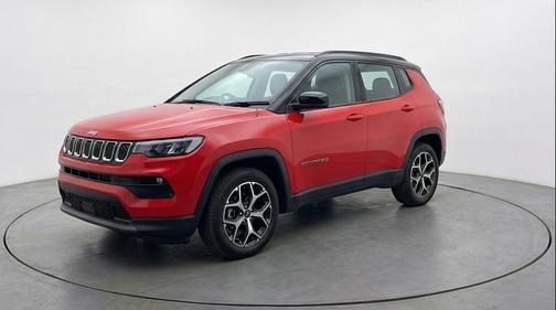 Red Hot Pearlcoat 2025 Jeep Compass Limited
