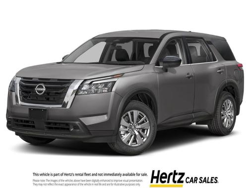 Gun Metallic 2024 Nissan Pathfinder S FWD
