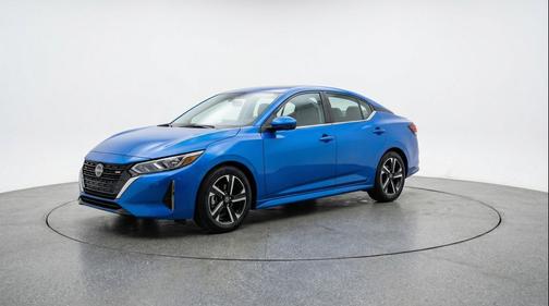 Electric Blue Metallic 2025 Nissan Sentra SV