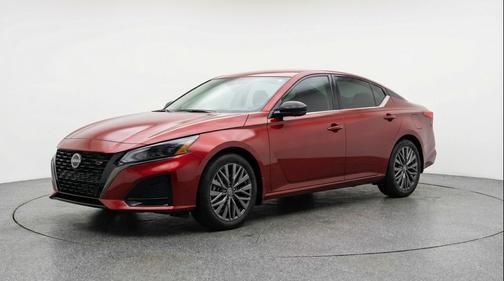 Scarlet Ember Tintcoat 2025 Nissan Altima SV FWD