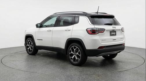 Bright White Clearcoat 2025 Jeep Compass Limited