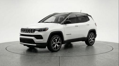 Bright White Clearcoat 2025 Jeep Compass Limited