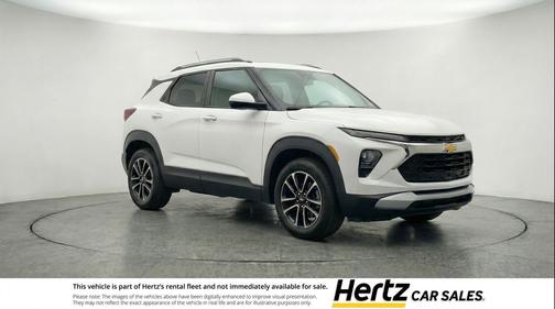 Summit White 2025 Chevrolet Trailblazer LT