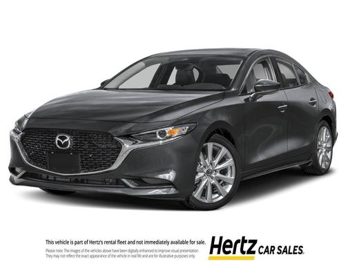 Machine Gray Metallic 2025 Mazda Mazda3 FWD w/Preferred Package