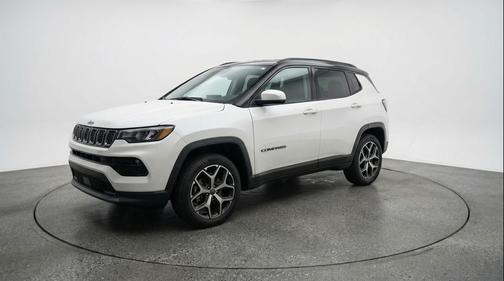 Bright White Clearcoat 2025 Jeep Compass Limited