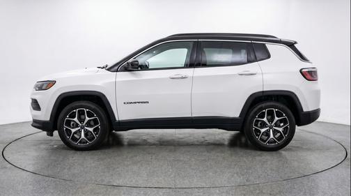 Bright White Clearcoat 2025 Jeep Compass Limited