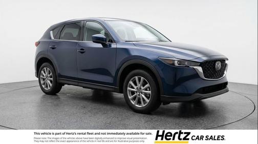 Deep Crystal Blue Mica 2024 Mazda CX-5 2.5 S Select Package