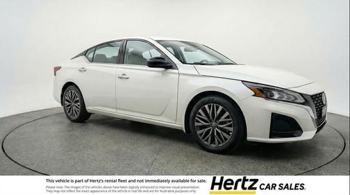Glacier White 2025 Nissan Altima SV FWD