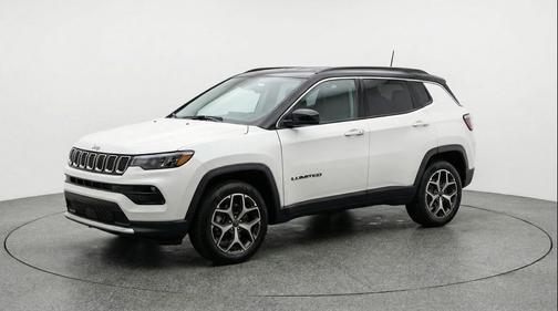 Bright White Clearcoat 2025 Jeep Compass Limited