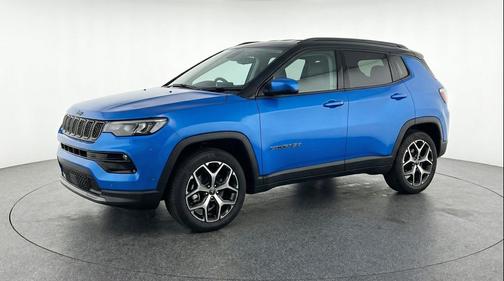 Hydro Blue Pearlcoat 2025 Jeep Compass Limited