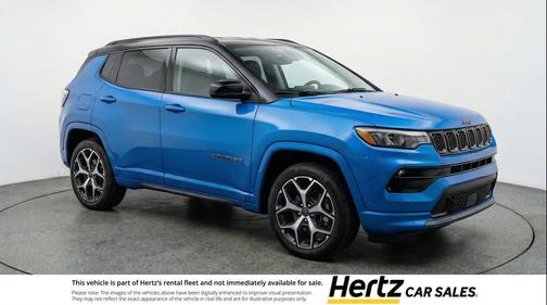 Hydro Blue Pearlcoat 2025 Jeep Compass Limited