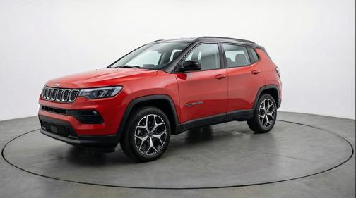 Red Hot Pearlcoat 2025 Jeep Compass Limited