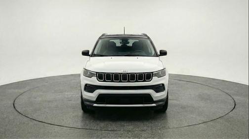 Bright White Clearcoat 2025 Jeep Compass Limited