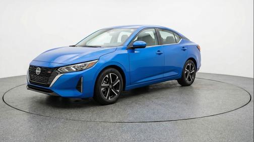 Electric Blue Metallic 2025 Nissan Sentra SV