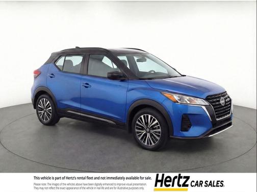 Electric Blue Metallic 2024 Nissan Kicks SV
