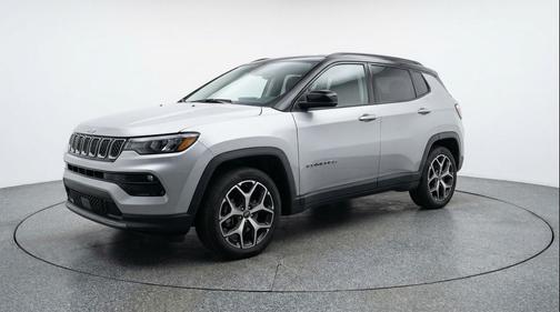 Silver Zynith Metallic Clearcoat 2025 Jeep Compass Limited