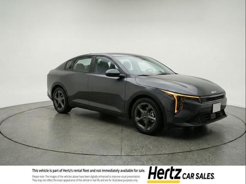Interstellar Gray 2025 Kia K4 LXS