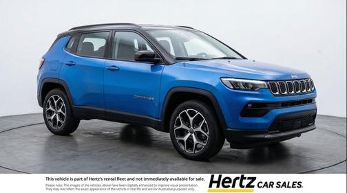 Hydro Blue Pearlcoat 2025 Jeep Compass Limited