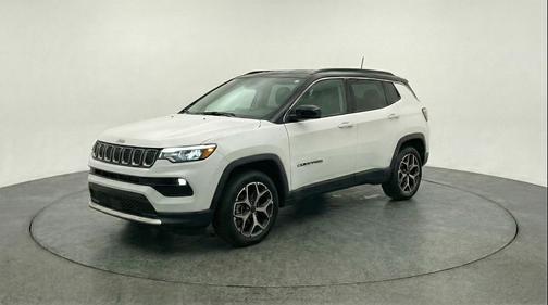 Bright White Clearcoat 2025 Jeep Compass Limited