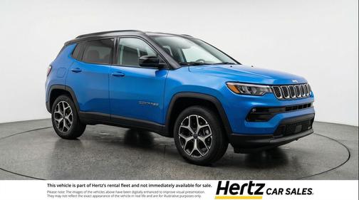 Hydro Blue Pearlcoat 2025 Jeep Compass Limited