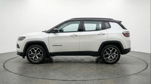 Bright White Clearcoat 2025 Jeep Compass Limited