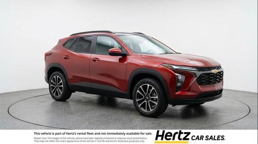 Crimson Metallic 2025 Chevrolet Trailblazer LT
