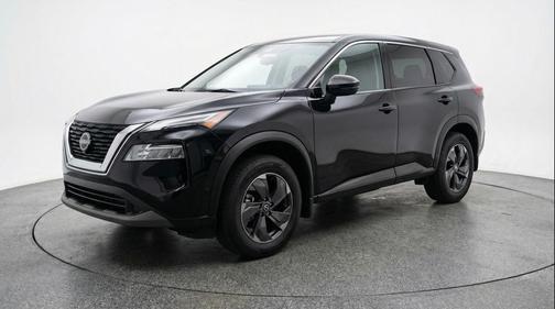 Super Black 2025 Nissan Rogue SV