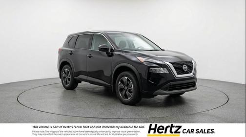 Super Black 2025 Nissan Rogue SV