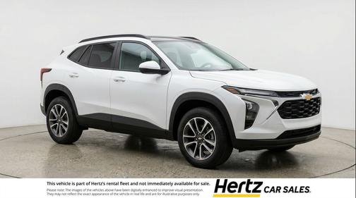 Summit White 2025 Chevrolet Trailblazer LT