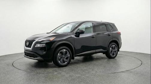 Super Black 2025 Nissan Rogue SV