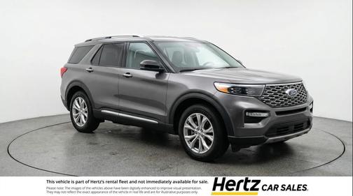 Carbonized Gray Metallic 2024 Ford Explorer Limited