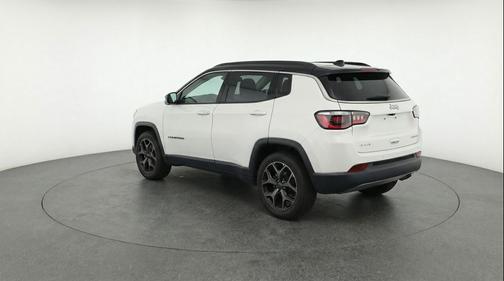 Bright White Clearcoat 2025 Jeep Compass Limited