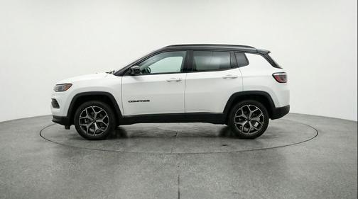 Bright White Clearcoat 2025 Jeep Compass Limited