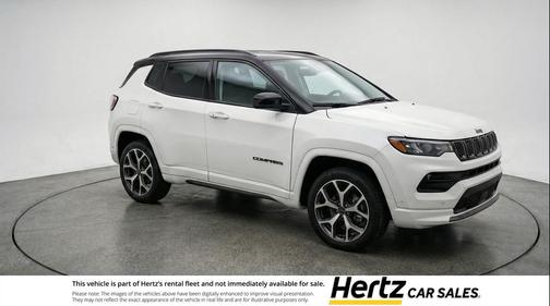 Bright White Clearcoat 2025 Jeep Compass Limited