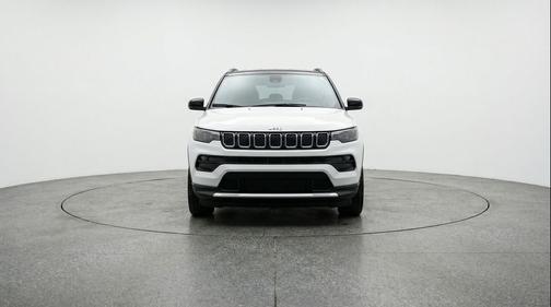 Bright White Clearcoat 2025 Jeep Compass Limited